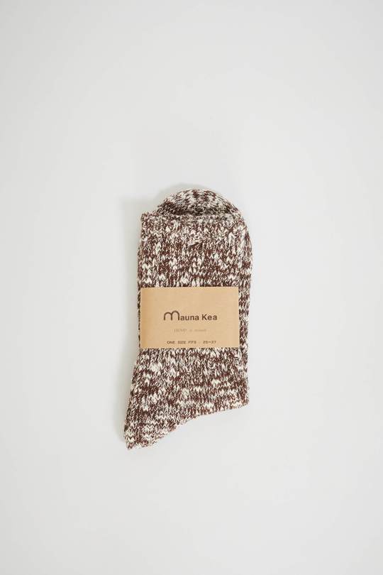 Mauna Kea Ladies -Slub Nep Twister Heather-Brown