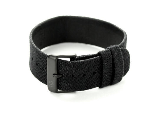 Coal Twain Wristband - Black Buckle