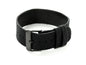 Coal Twain Wristband - Black Buckle
