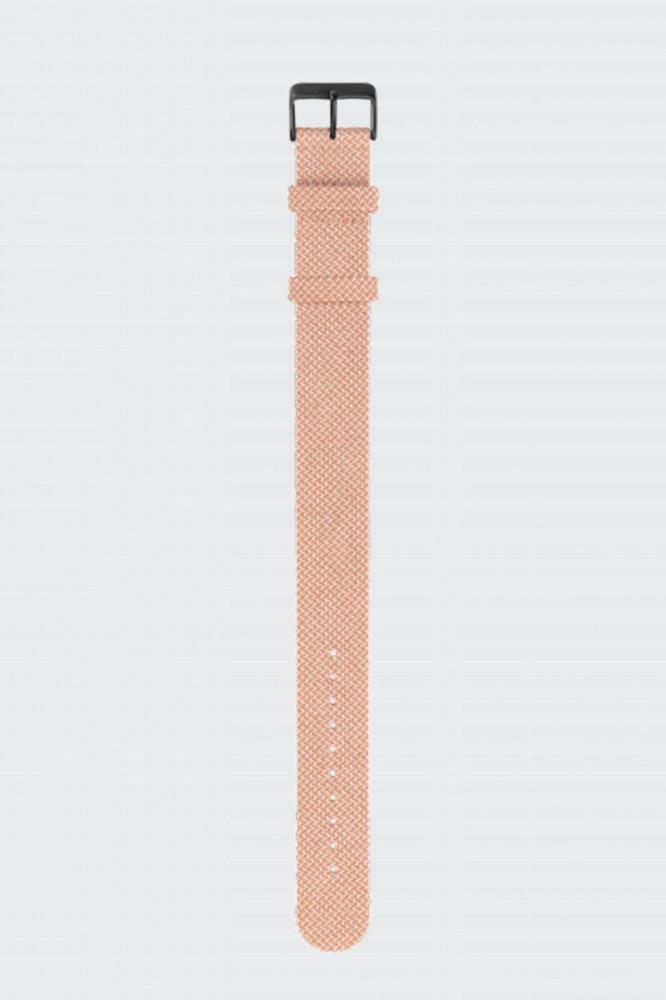 Salmon Twain Wristband - Black Buckle