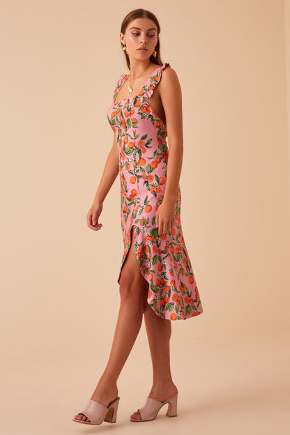 ARANCIATA DRESS - PINK CLEMENTINE