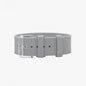 GREY SILICONE WRISTBAND