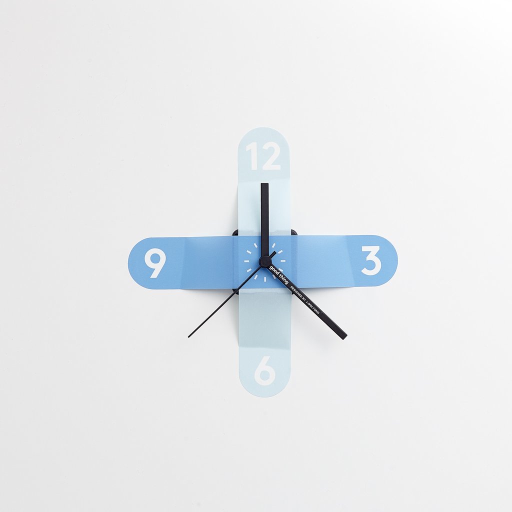 STICKER CLOCK BLUEJAY