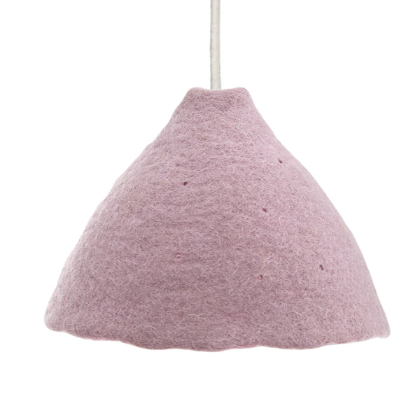LAMP SUSPENSION SMALL - TENDER PINK IRIS 22 cm x 19 cm