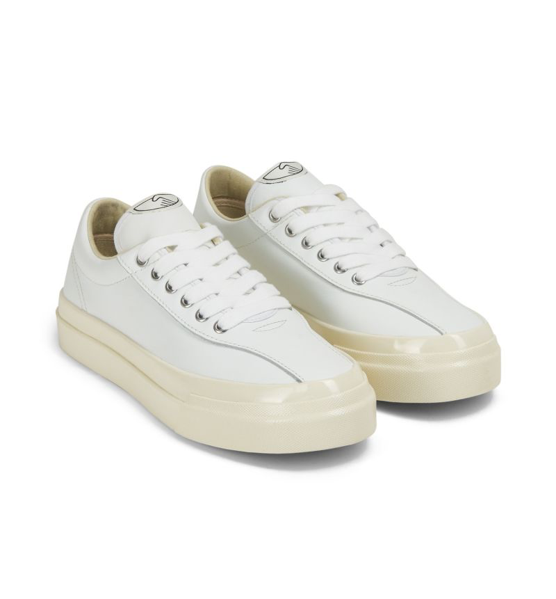 DELLOW LEATHER - WHITE