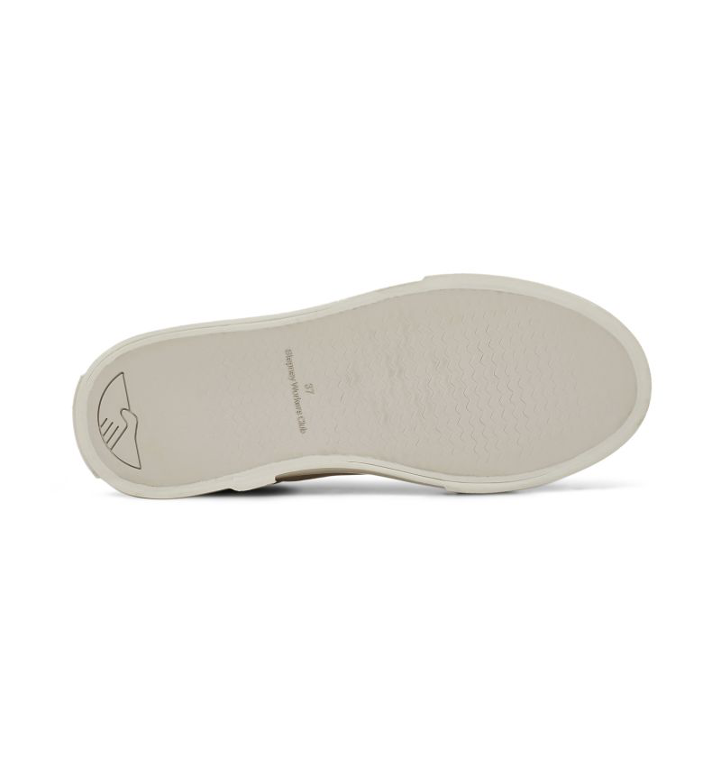 DELLOW LEATHER - WHITE