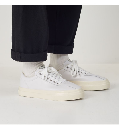DELLOW LEATHER - WHITE