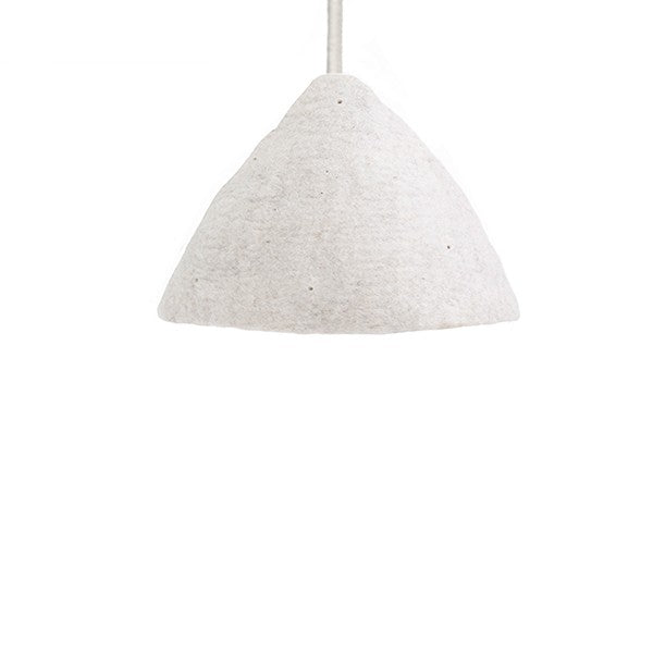 LAMP SUSPENSION SMALL - STONE NATURAL 22 cm x 19 cm