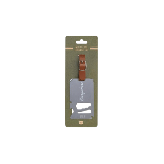 LUGGAGE TAG MULTI-TOOL - EVERYWHERE