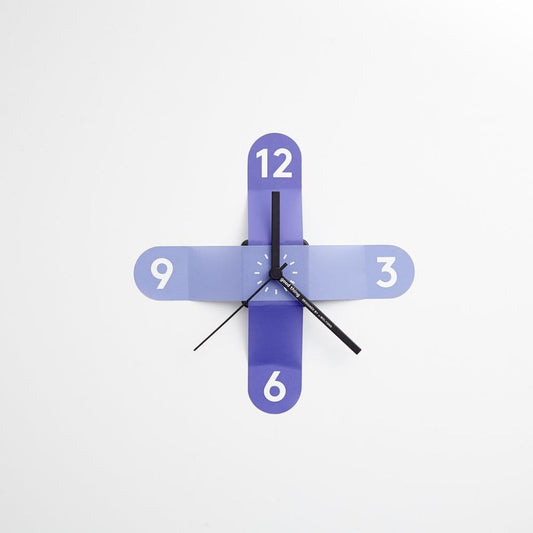 STICKER CLOCK INDIGO